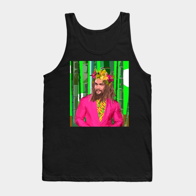 Jason Momoa King Tank Top by Lynndarakos